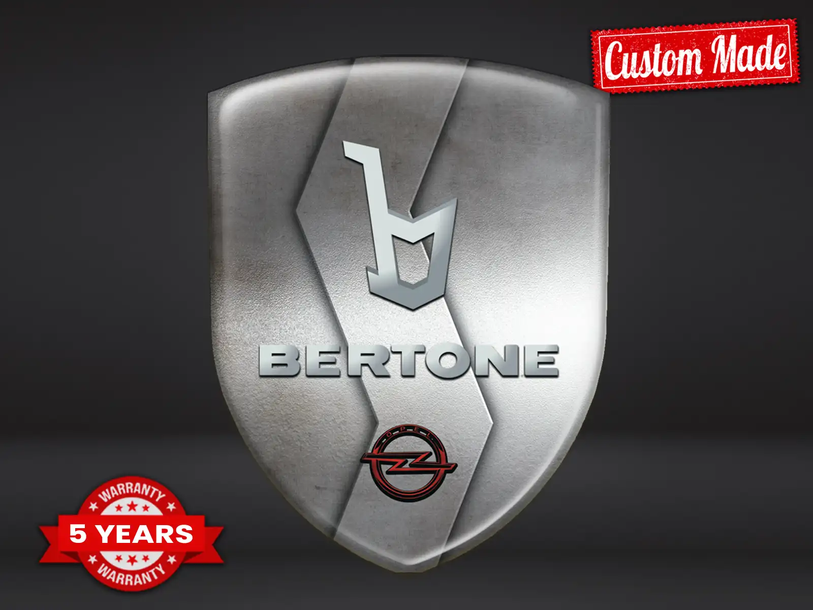 Bertone Pegatinas Logo Personalizadas Estilo Resistente 